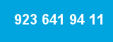 923 641 94 11 923 641 94 11